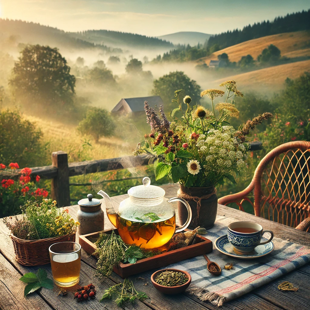 Suhe V Fazime čaj u prirodi